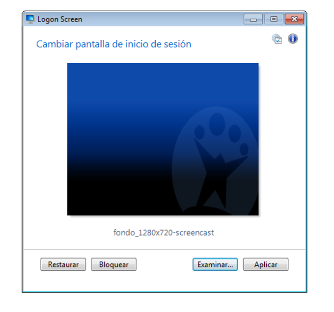 Logon Screen Logon Screen