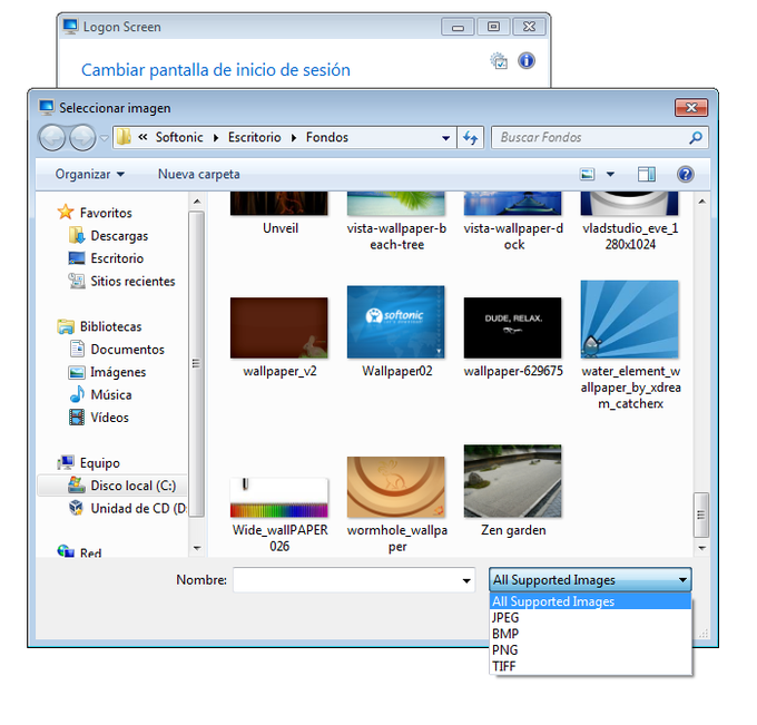 Logon Screen Logon Screen