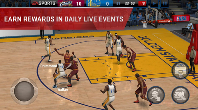 NBA LIVE Mobile NBA LIVE Mobile