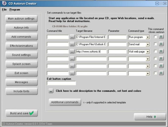 CD/DVD Autorun Creator CD/DVD Autorun Creator