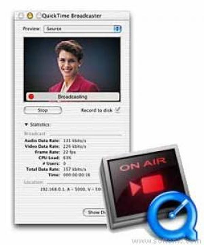 QuickTime Broadcaster QuickTime Broadcaster