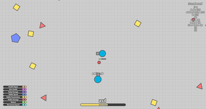 Diep.io Grupos