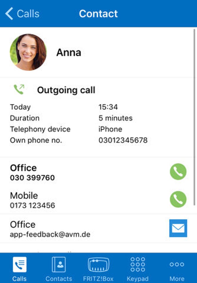 FRITZ!App Fon FRITZ!App Fon