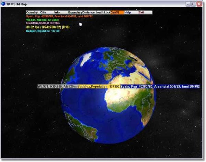 3D World Map 3D World Map