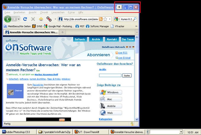 MultiMonitor Taskbar MultiMonitor Taskbar