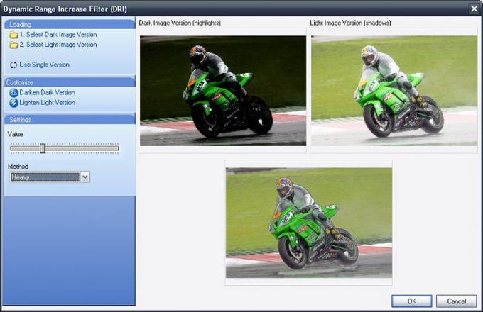 Dynamic Range Increase Filter Dynamic Range Increase Filter