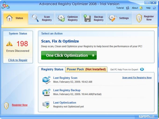 windows 2000 registry repair tool