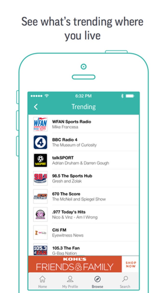 TuneIn Radio TuneIn Radio