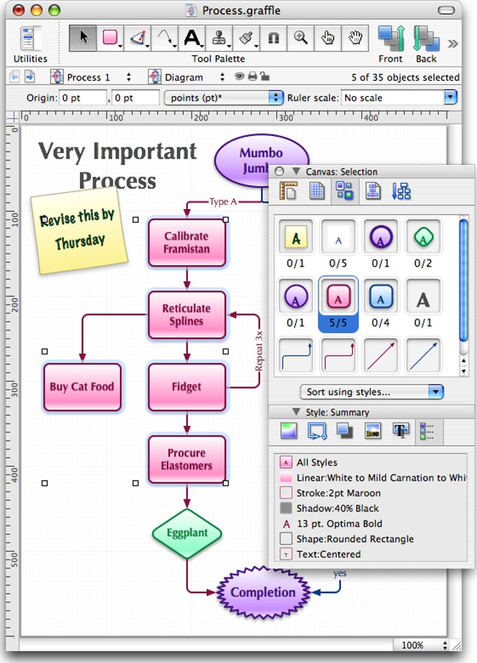 Download Timeline Template Omnigraffle