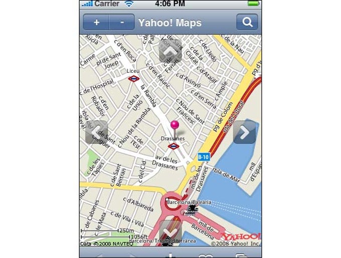 Yahoo! Maps for iPhone Yahoo! Maps for iPhone
