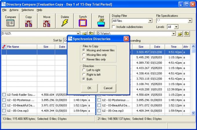 Directory Compare Directory Compare