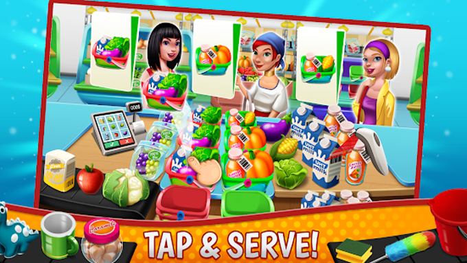 SuperMarket Fever - Girl Shopping  Cooking Food
