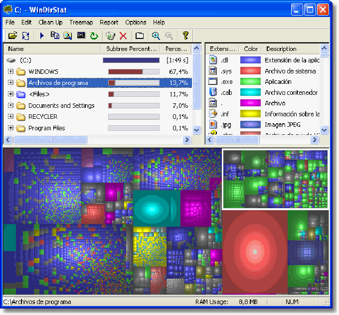 WinDirStat Portable WinDirStat Portable