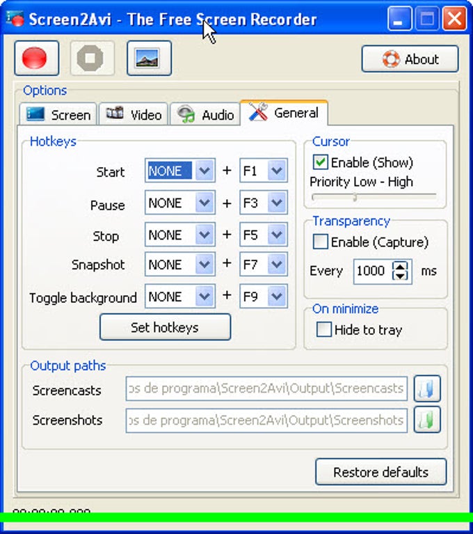 Screen2Avi Screen2Avi