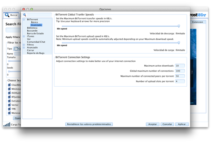BitTorrent para Mac - Descargar