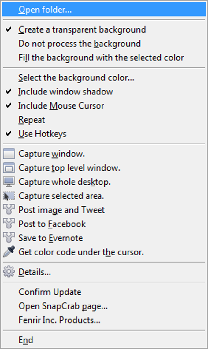 SnapCrab for Windows SnapCrab for Windows
