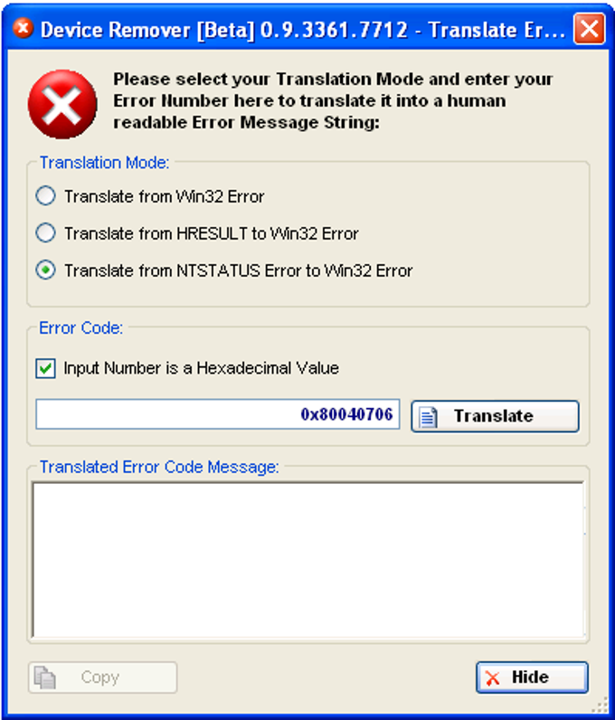 Device Remover Device Remover