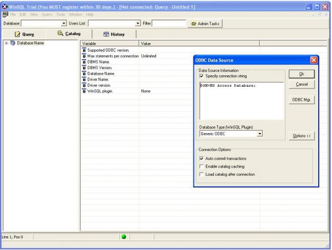 WinSQL WinSQL