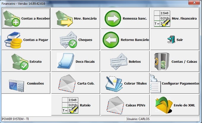 Sistema de Gestão ERP Venus