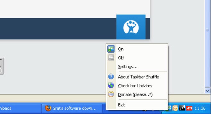 Taskbar Shuffle Taskbar Shuffle