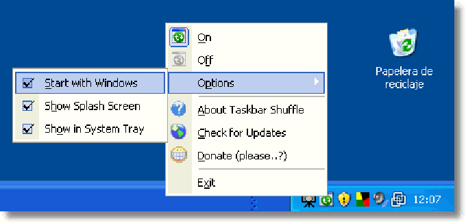Taskbar Shuffle Taskbar Shuffle