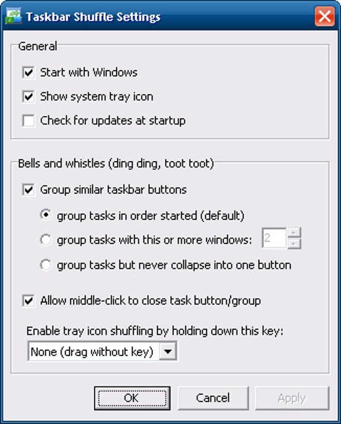 Taskbar Shuffle Taskbar Shuffle