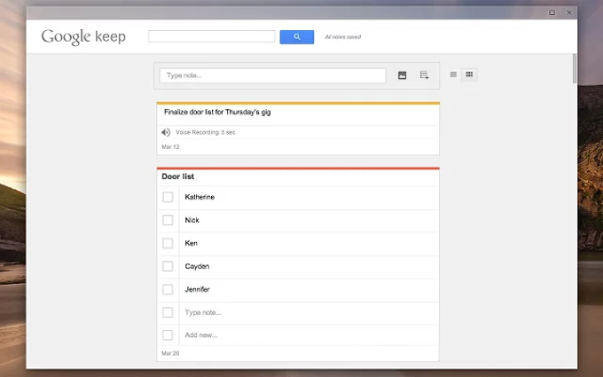 Google Keep Google Keep