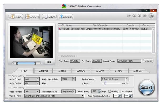 WinX Video Converter