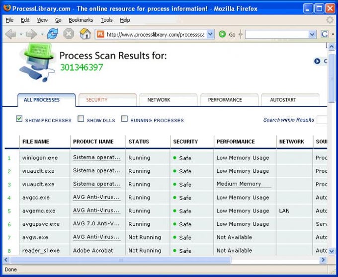 Process Scanner Process Scanner