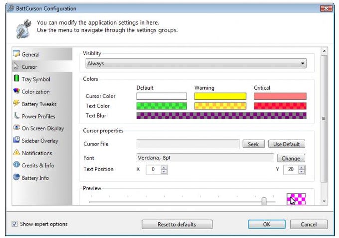 BattCursor BattCursor