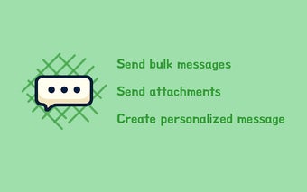 WhatsApp Bulk Message Sender Chrome Extension Sending Messages