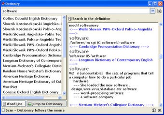 Outcall Dictionary