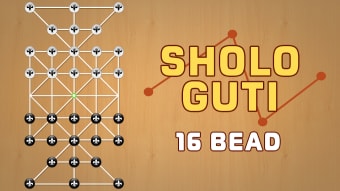 Sholo Guti - Bead 16 Game