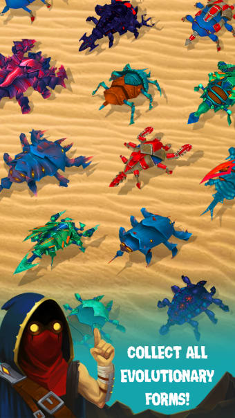 Spore Monsters.io Pitfall Crab