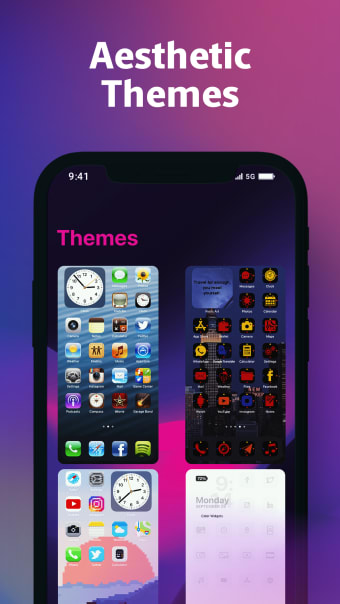 Themes  Widgets for iPhone