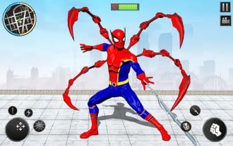 Flying Spider Hero Man Games