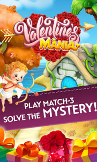 Valentine Mania  Match 3 Puzzle
