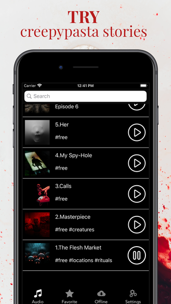 Creepypasta Scary Stories App