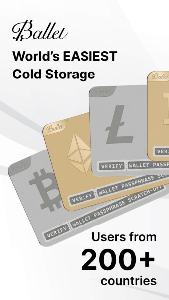 Ballet Crypto: Cold Storage