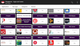 Singaporean apps and games