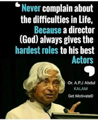 Abdul Kalam inspiration Quotes