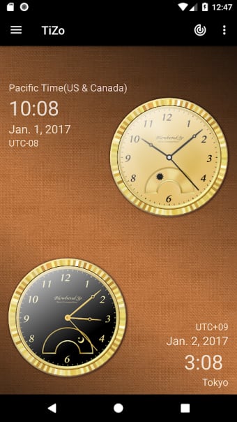TiZo(world time clock)