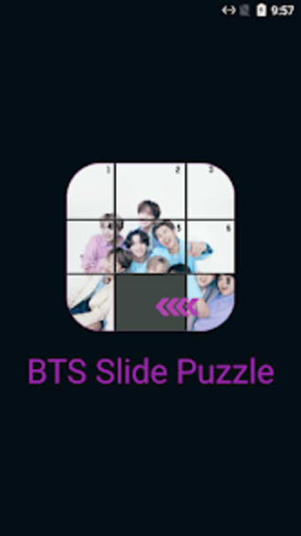 BTS Slide Puzzle Game