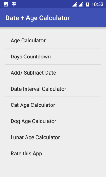 Date + Age Calculator