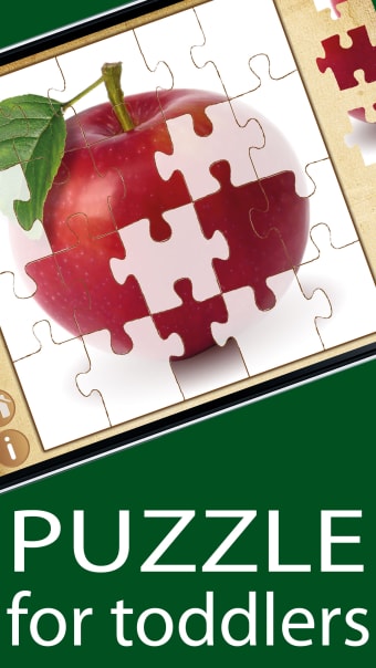 Vegetables and fruits Puzzles games for babies