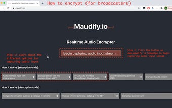 Maudify.io Audio Decrypter