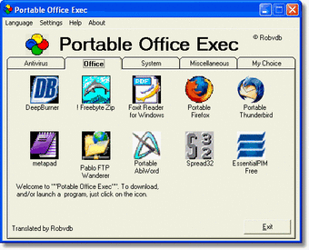 Portable Office Exec