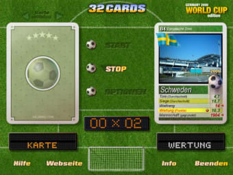 32 Cards Germany 2006 World Cup Edition