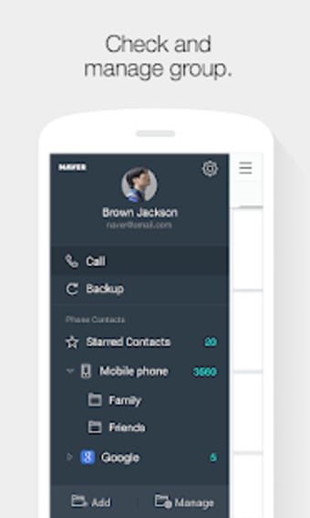 Naver Contacts  Dial