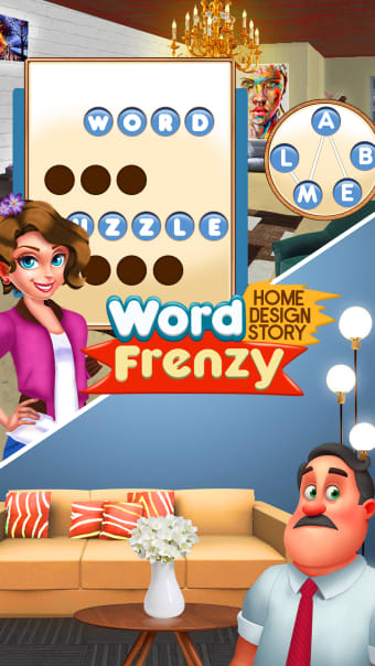 Word Frenzy Home Design Story